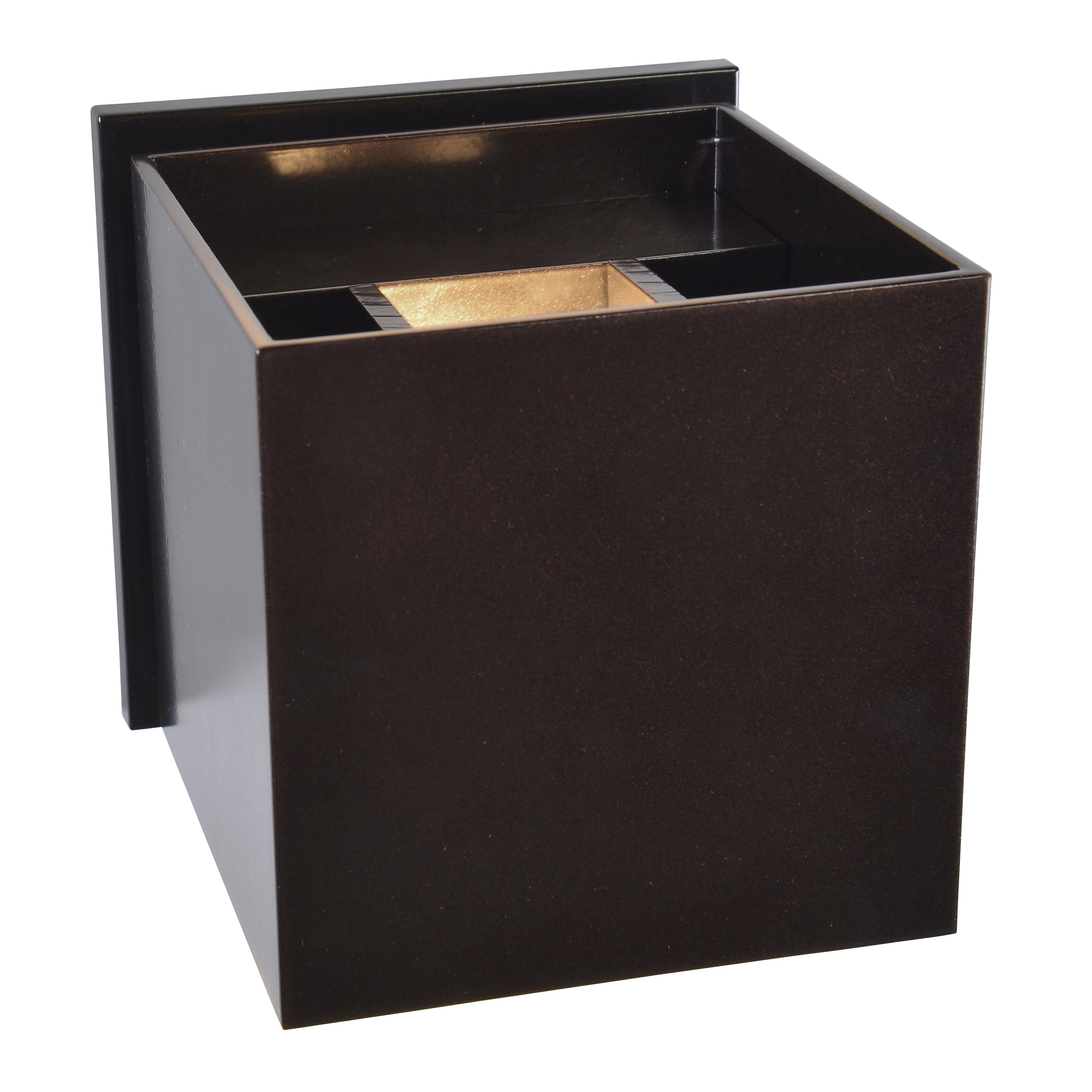 bronze led wall mount
