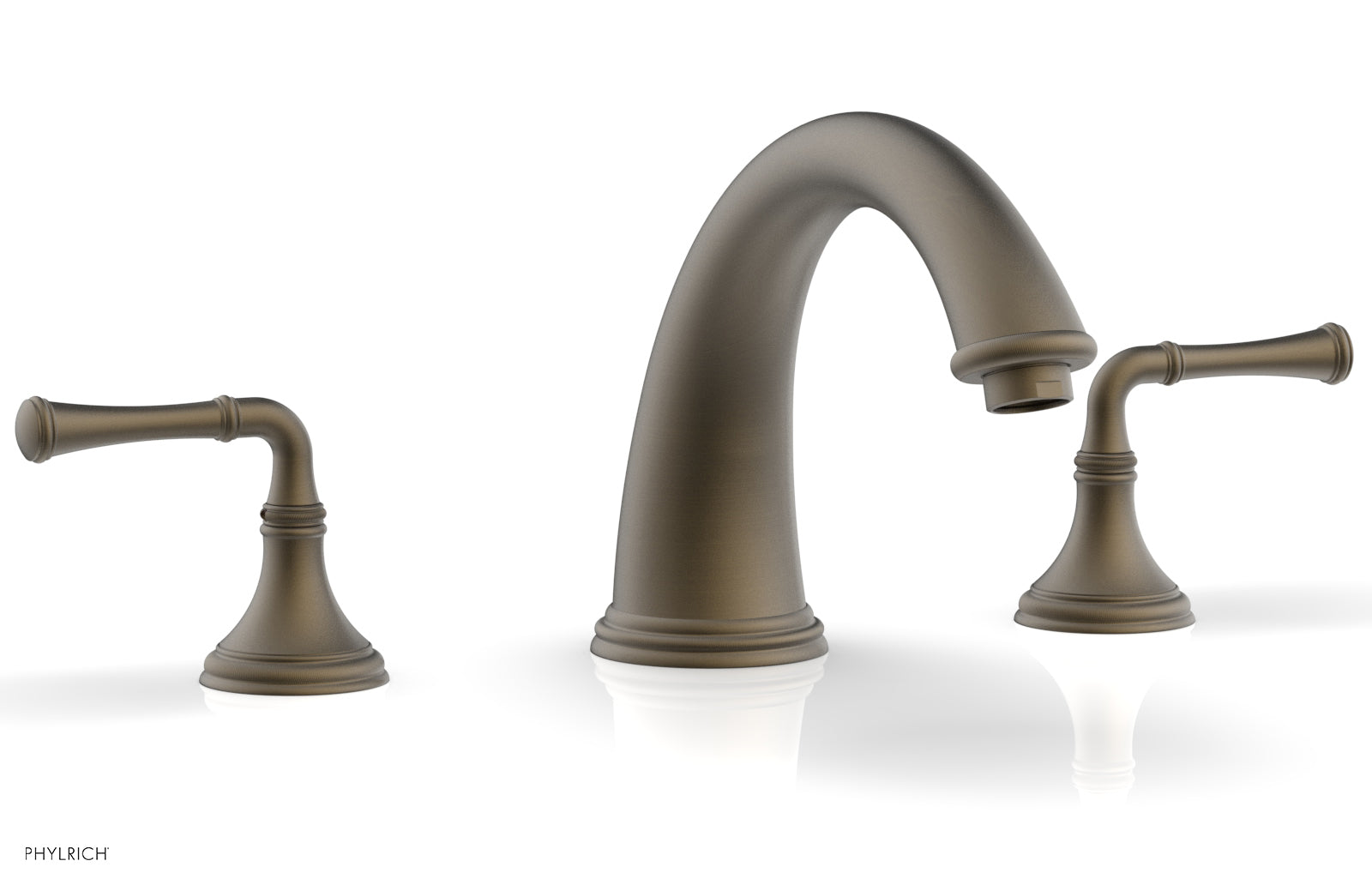 Phylrich COINED Deck Tub Set - Lever Handles