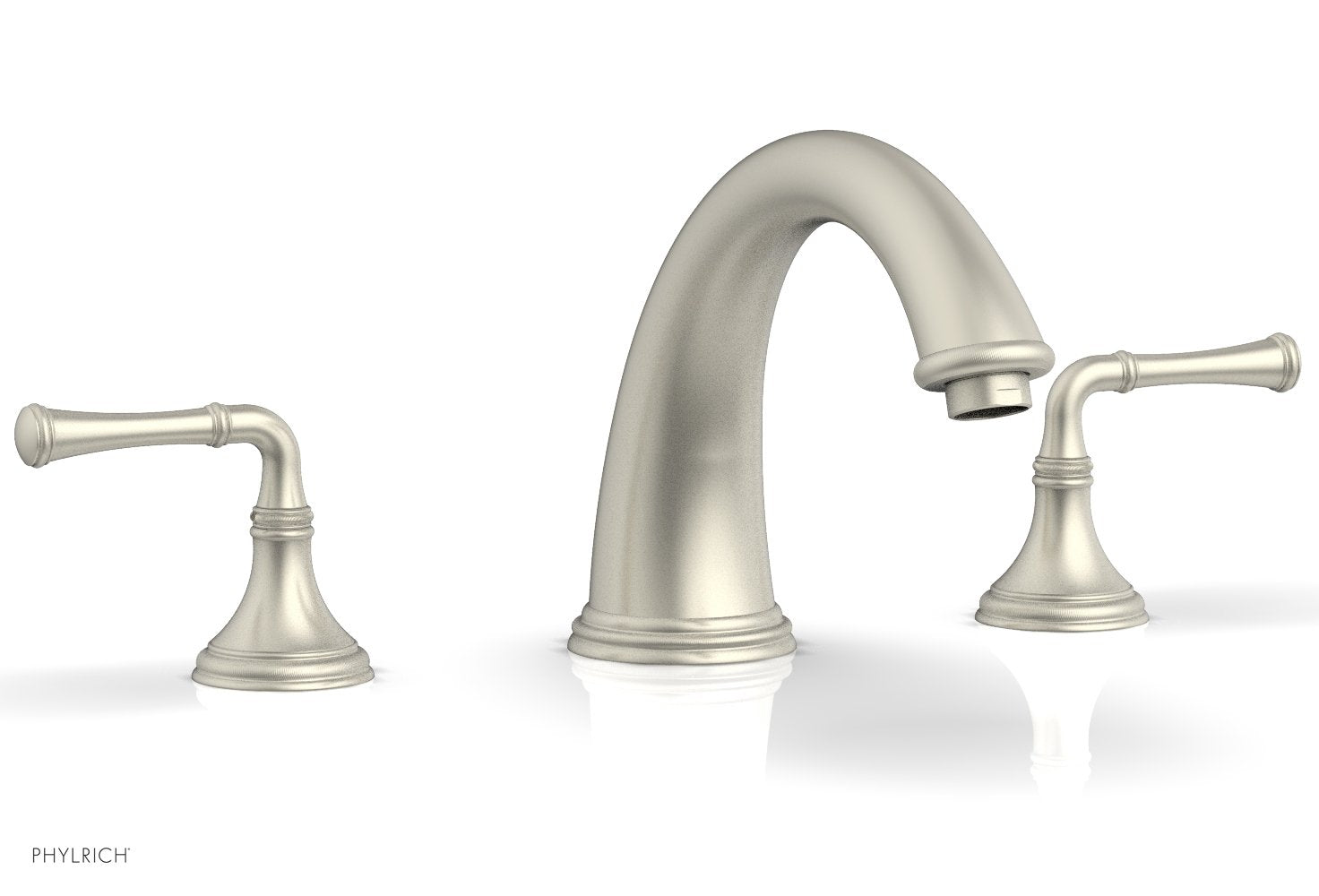 Phylrich COINED Deck Tub Set - Lever Handles