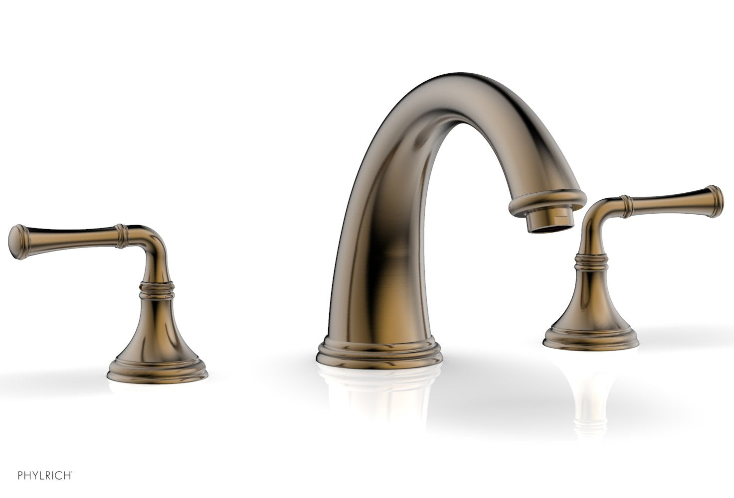 Phylrich COINED Deck Tub Set - Lever Handles