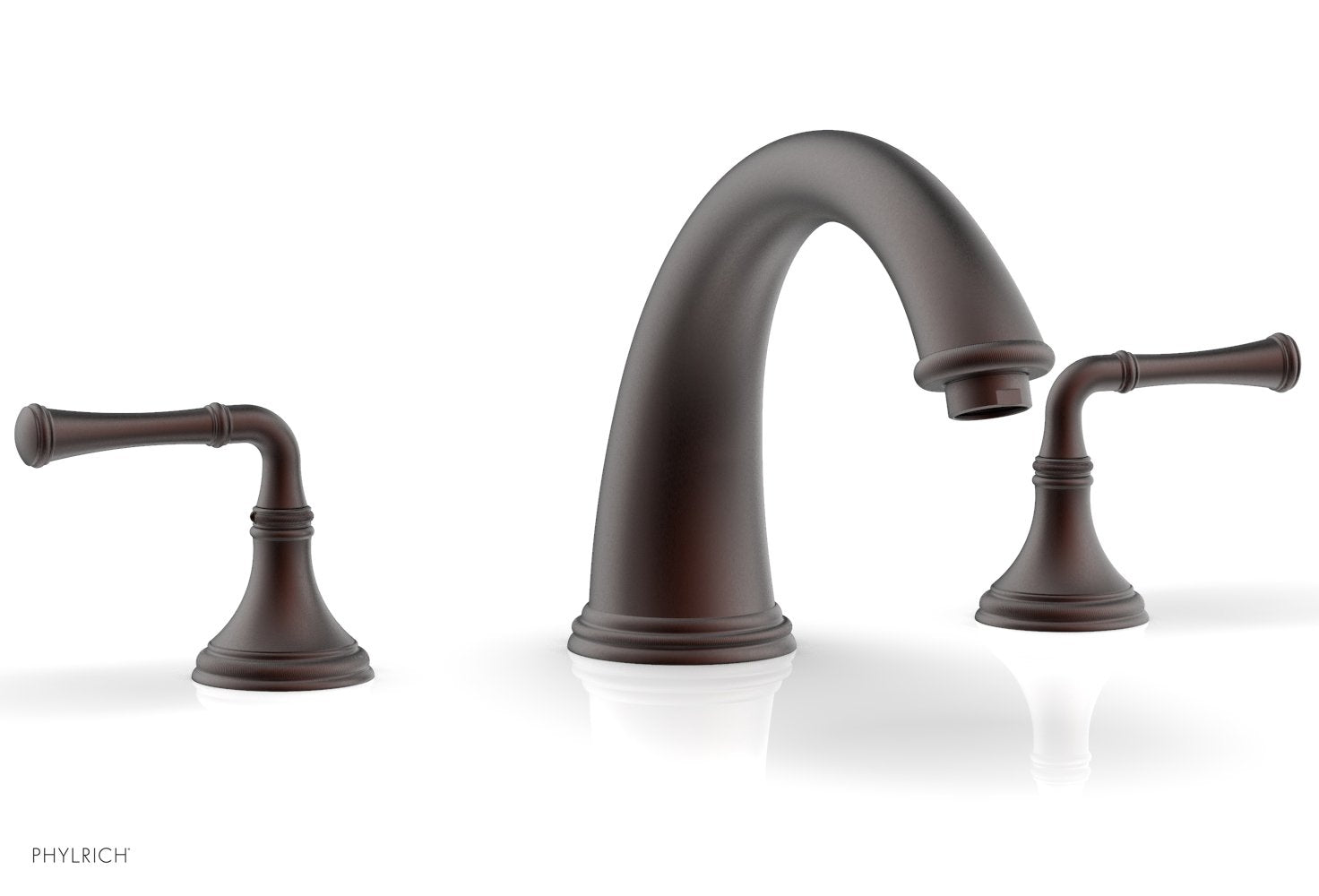 Phylrich COINED Deck Tub Set - Lever Handles