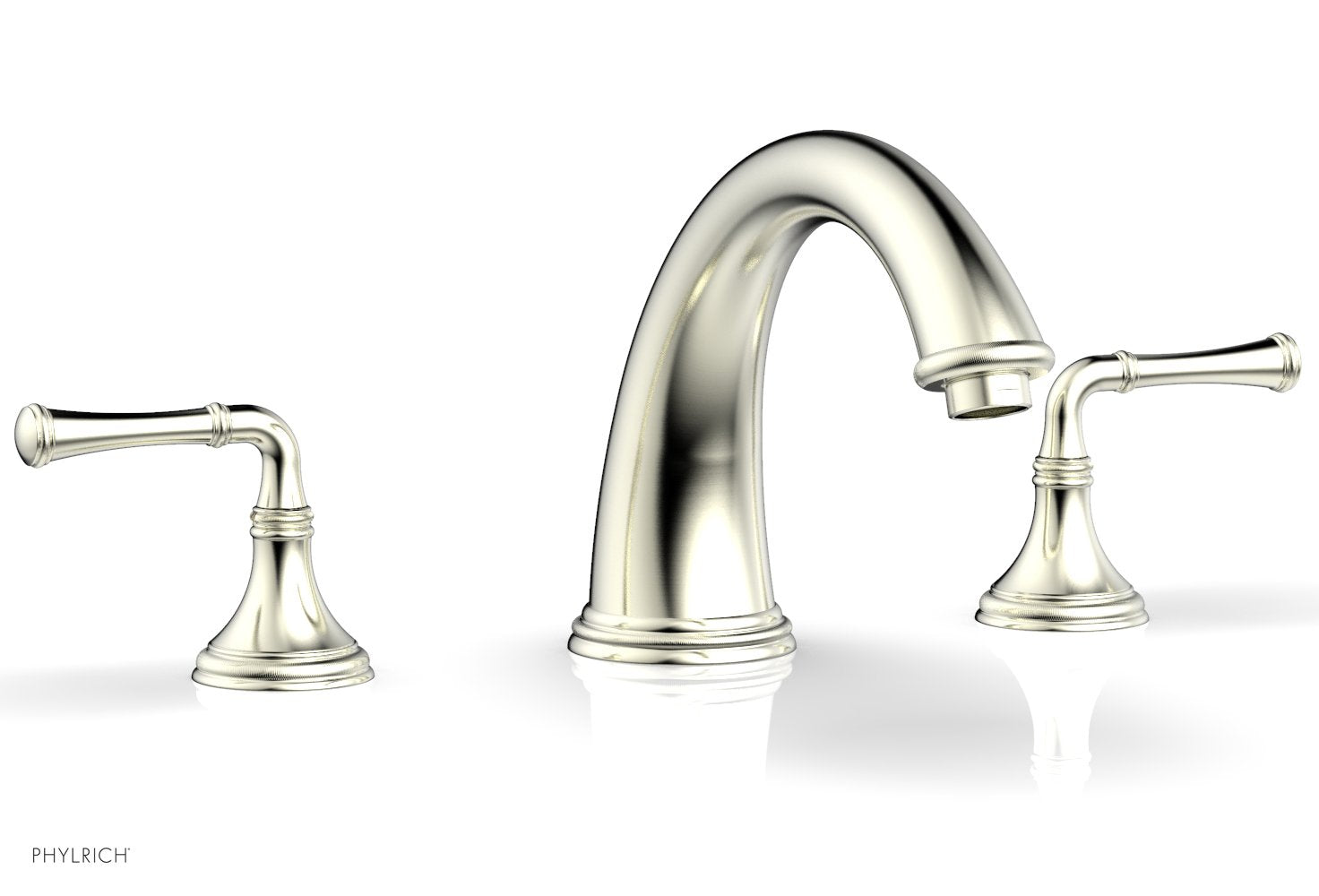 Phylrich COINED Deck Tub Set - Lever Handles