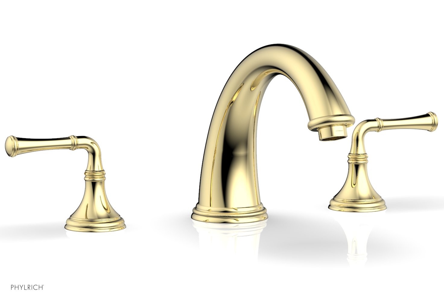 Phylrich COINED Deck Tub Set - Lever Handles
