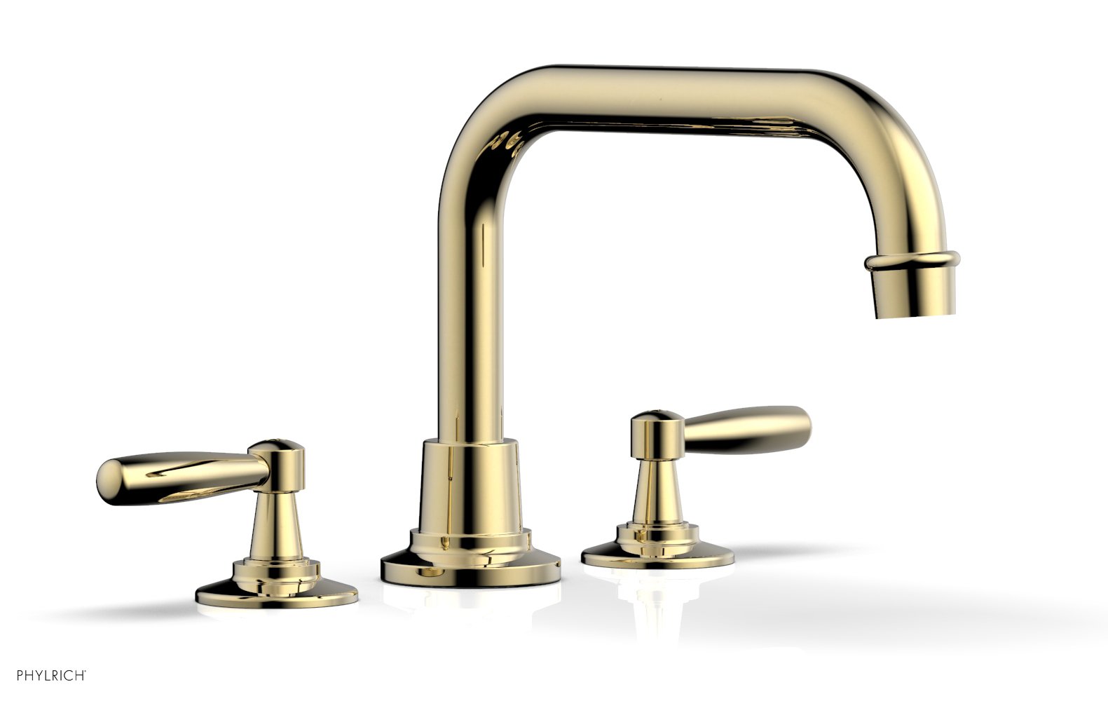 Phylrich WORKS Deck Tub Set - Lever Handles
