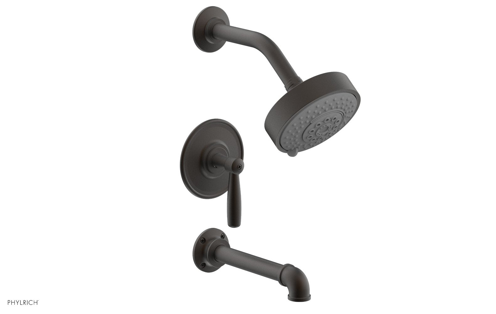 Phylrich WORKS 2 Pressure Balance Tub and Shower Set - Lever Handle
