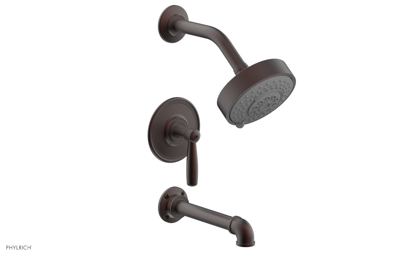 Phylrich WORKS 2 Pressure Balance Tub and Shower Set - Lever Handle