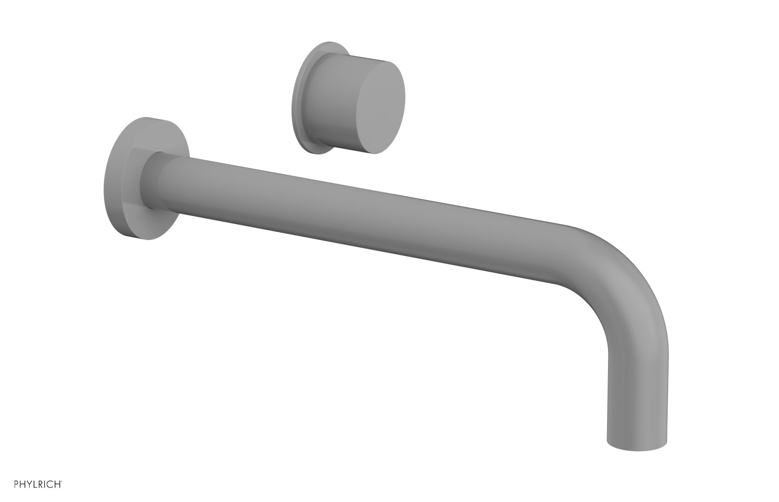 Phylrich Basic II 10" Single Handle Wall Lavatory Set - Smooth Handle