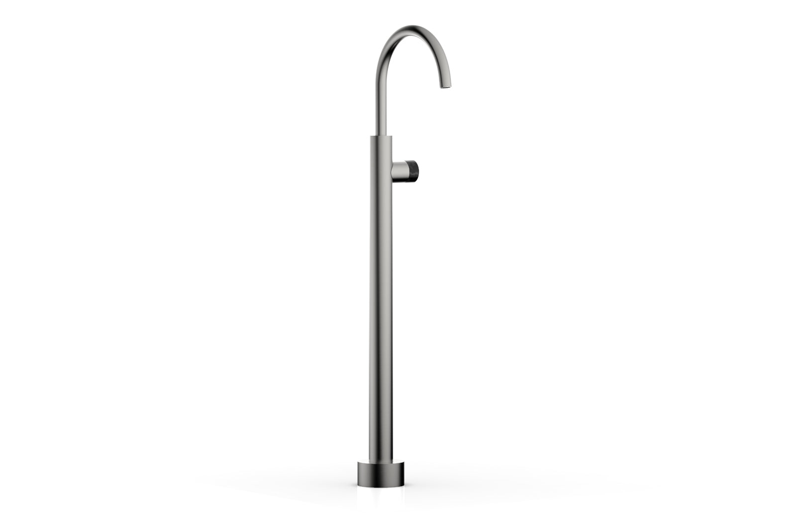 Phylrich BASIC II Tall Floor Mount Tub Filler - Marble Handle
