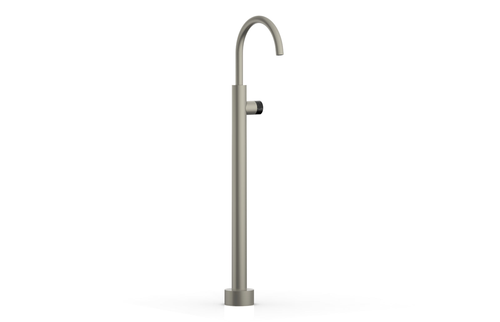 Phylrich BASIC II Tall Floor Mount Tub Filler - Marble Handle