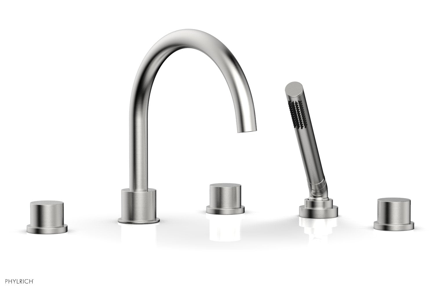 Phylrich BASIC II Deck Tub Set with Hand Shower