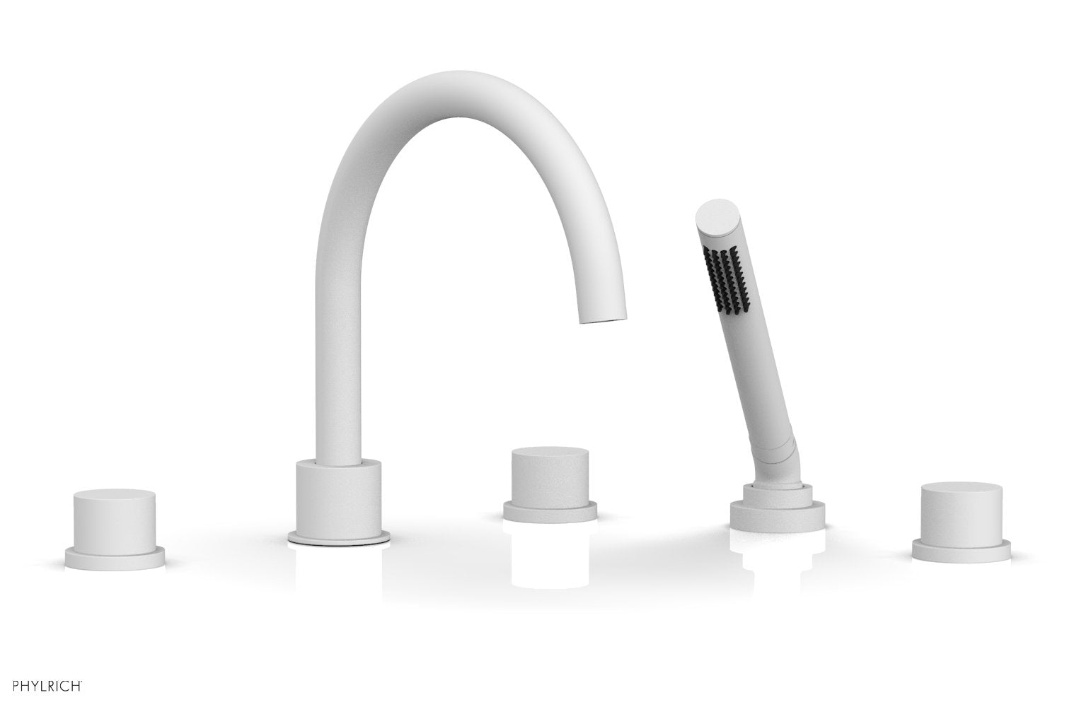 Phylrich BASIC II Deck Tub Set with Hand Shower