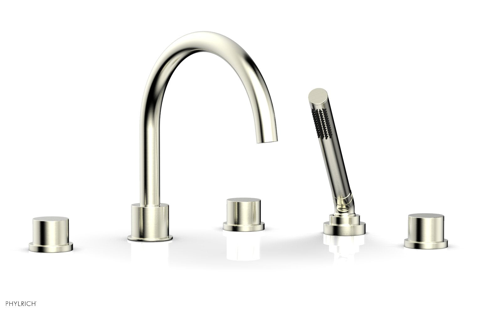 Phylrich BASIC II Deck Tub Set with Hand Shower