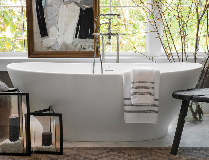 white bathtub