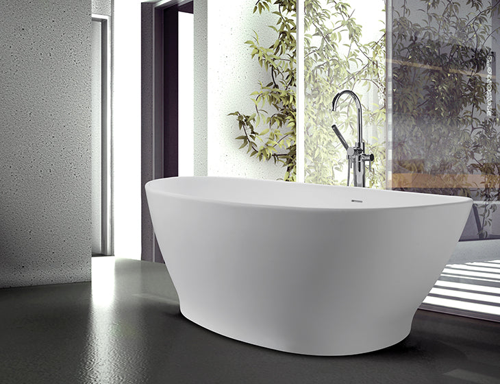 white bathtub