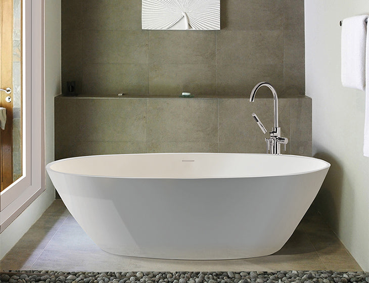 white bathtub