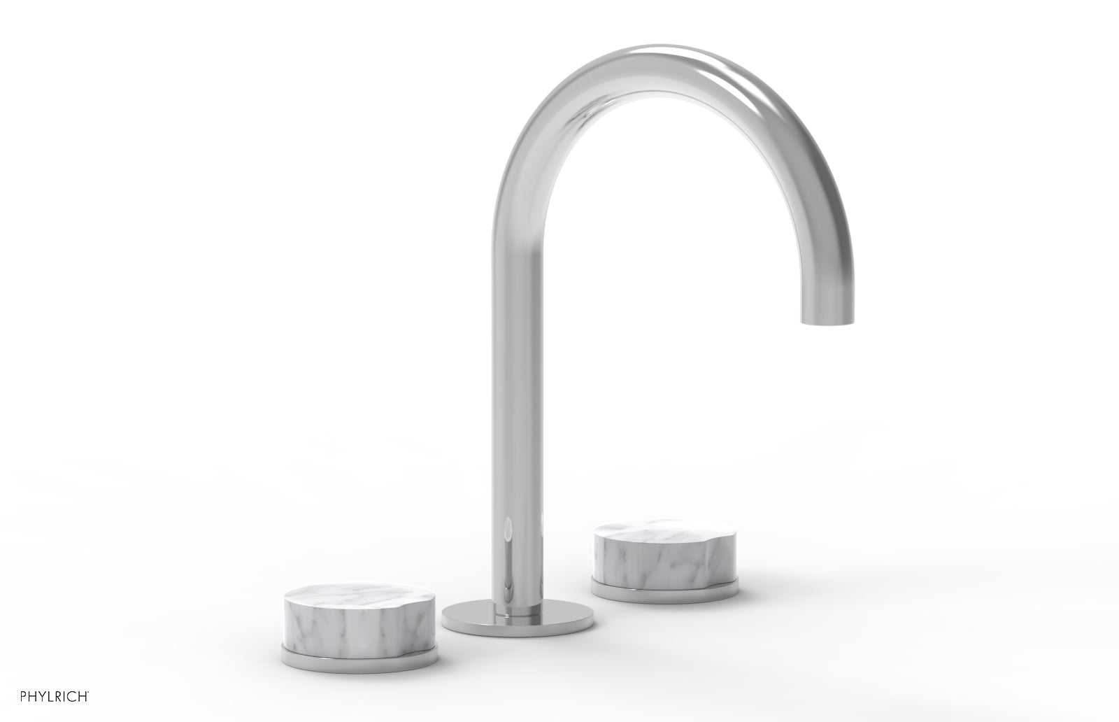 polished chrome faucet