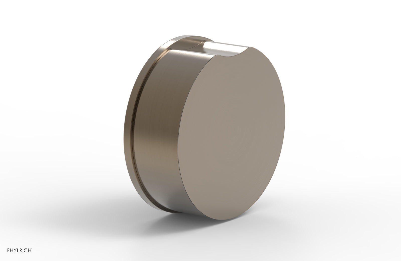 Phylrich CIRC Volume Control/Diverter Trim - Round Handle