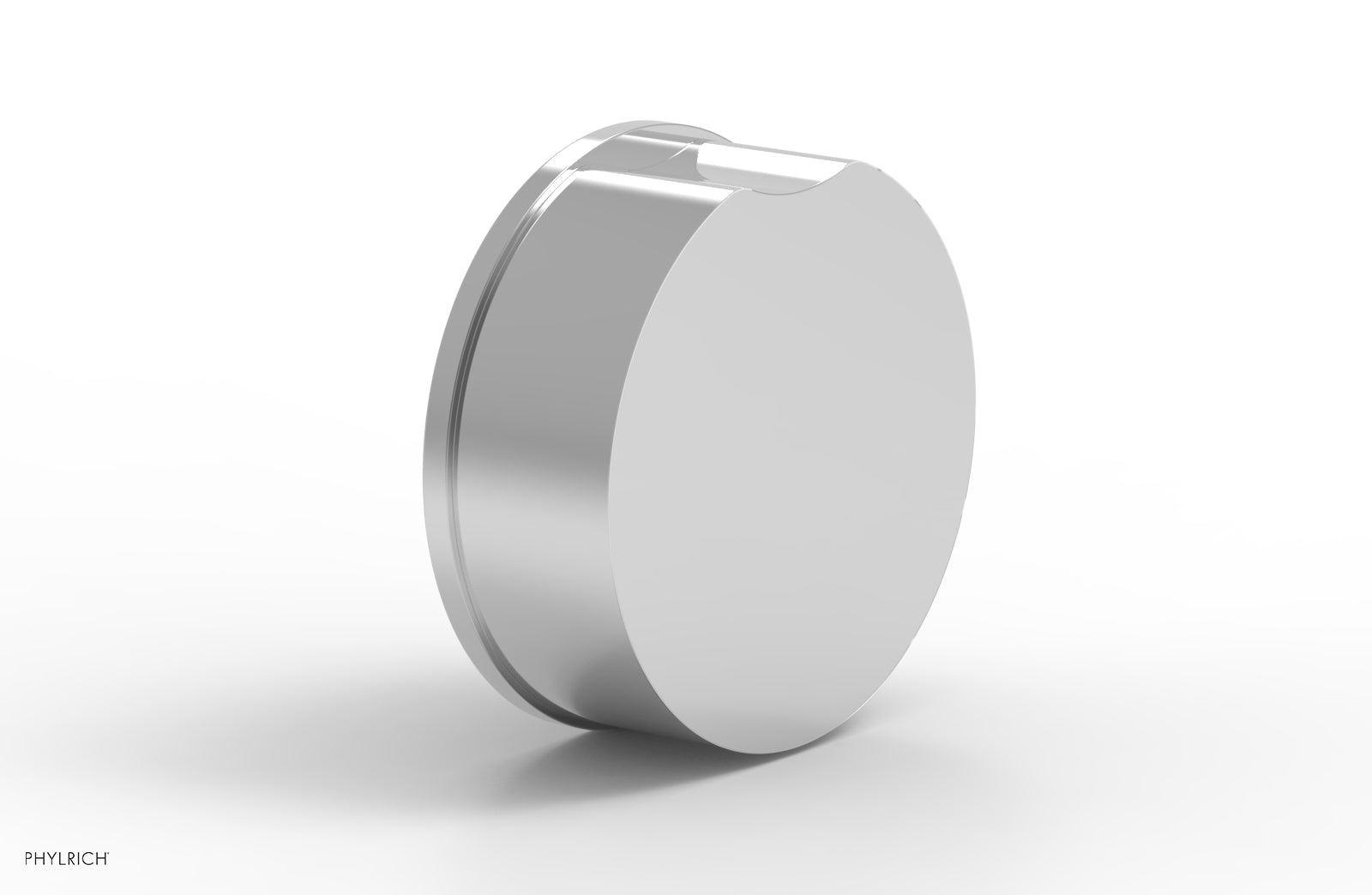 polished chrome trim