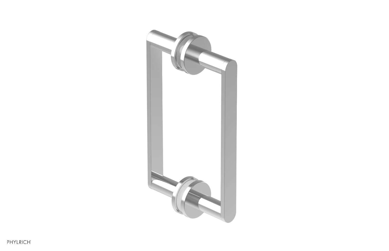 polished chrome shower pull