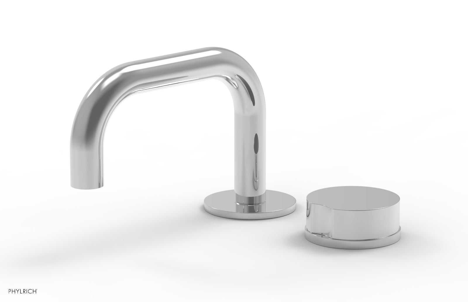 polished chrome faucet