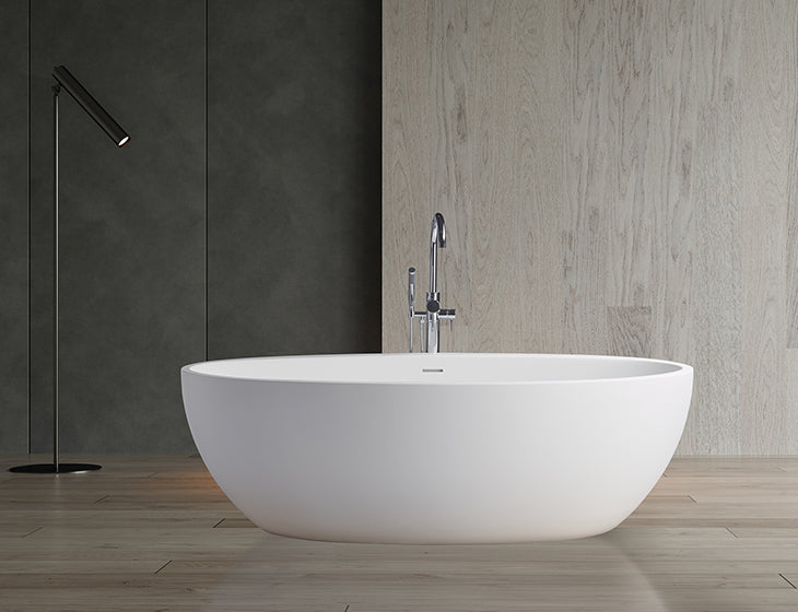 white bathtub