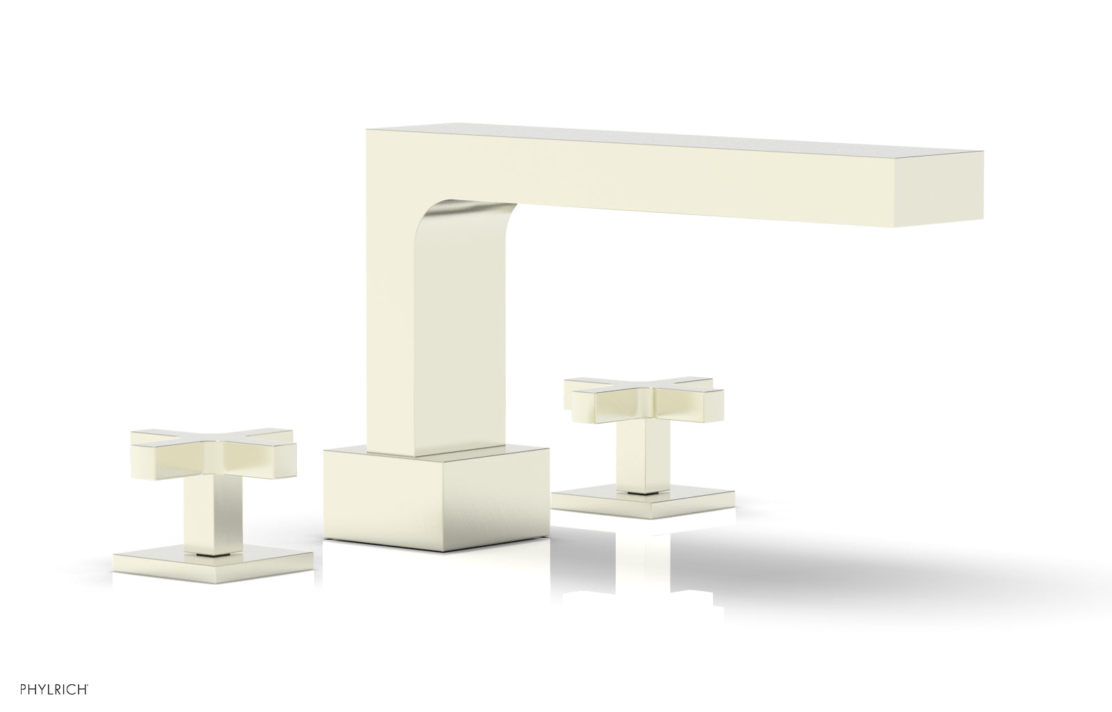 Phylrich CROI Deck Tub Set - Cross Handles