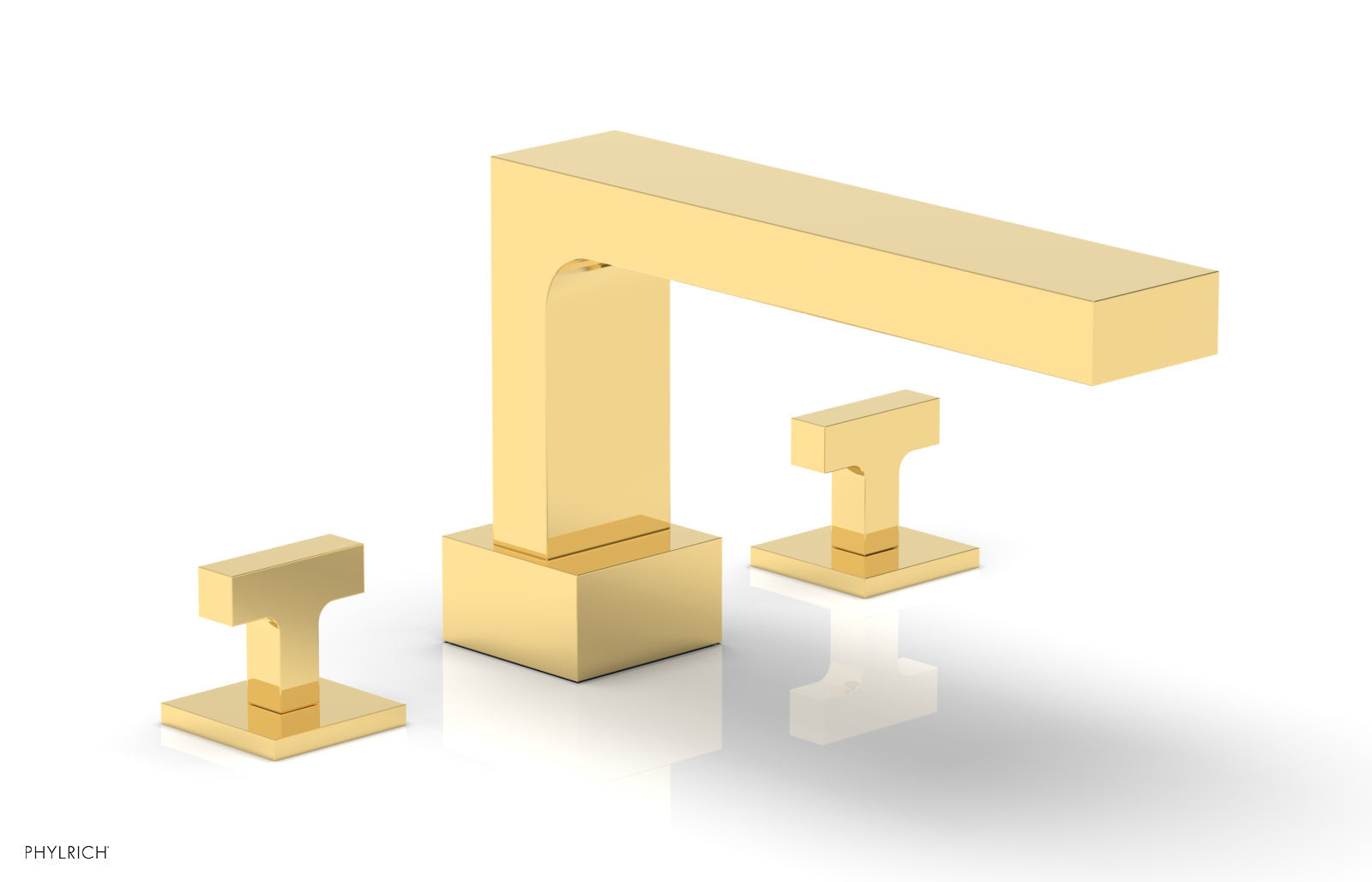 Phylrich CROI Deck Tub Set - Lever Handles