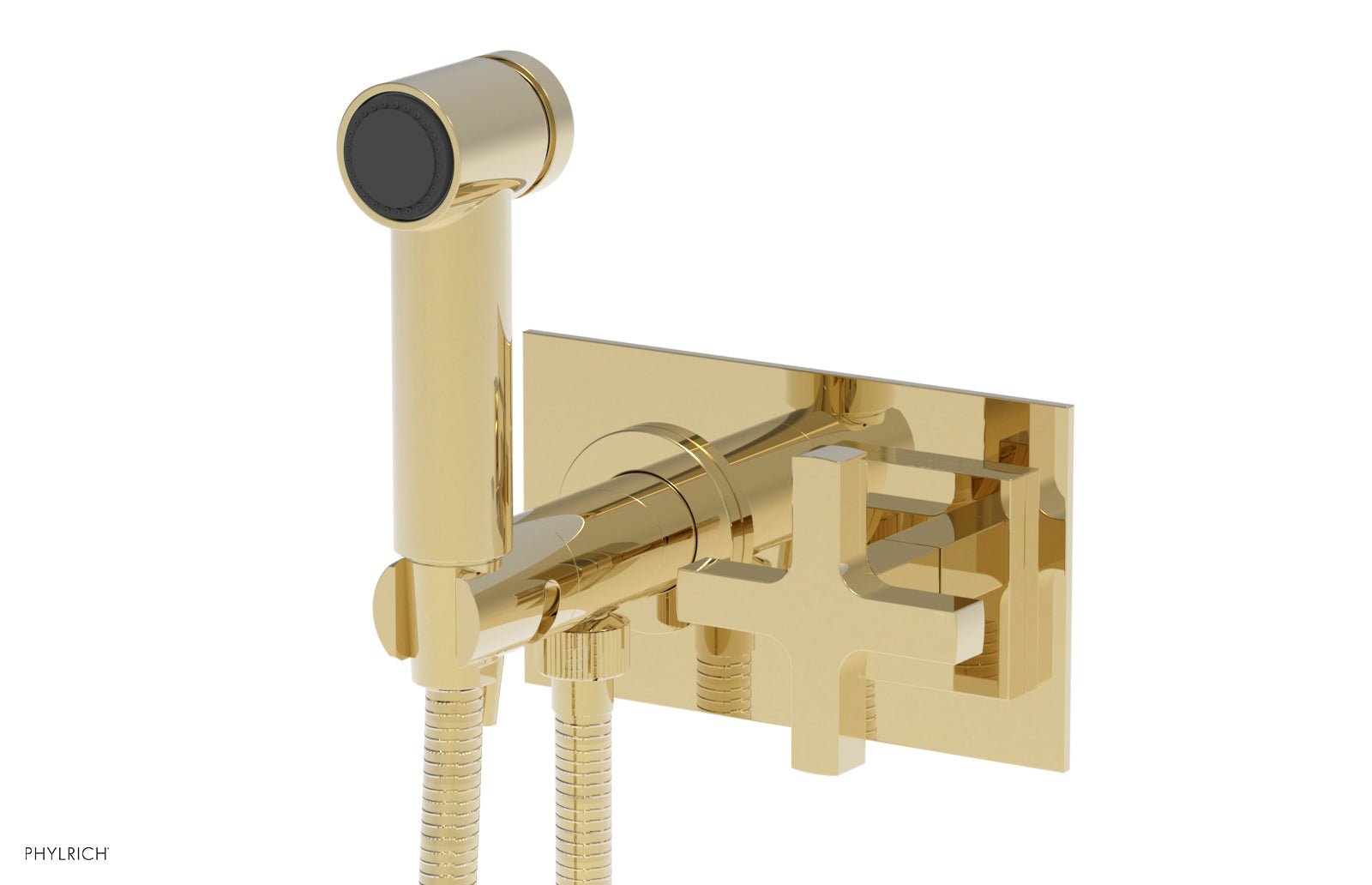 Phylrich CROI Wall Mounted Bidet - Cross Handle