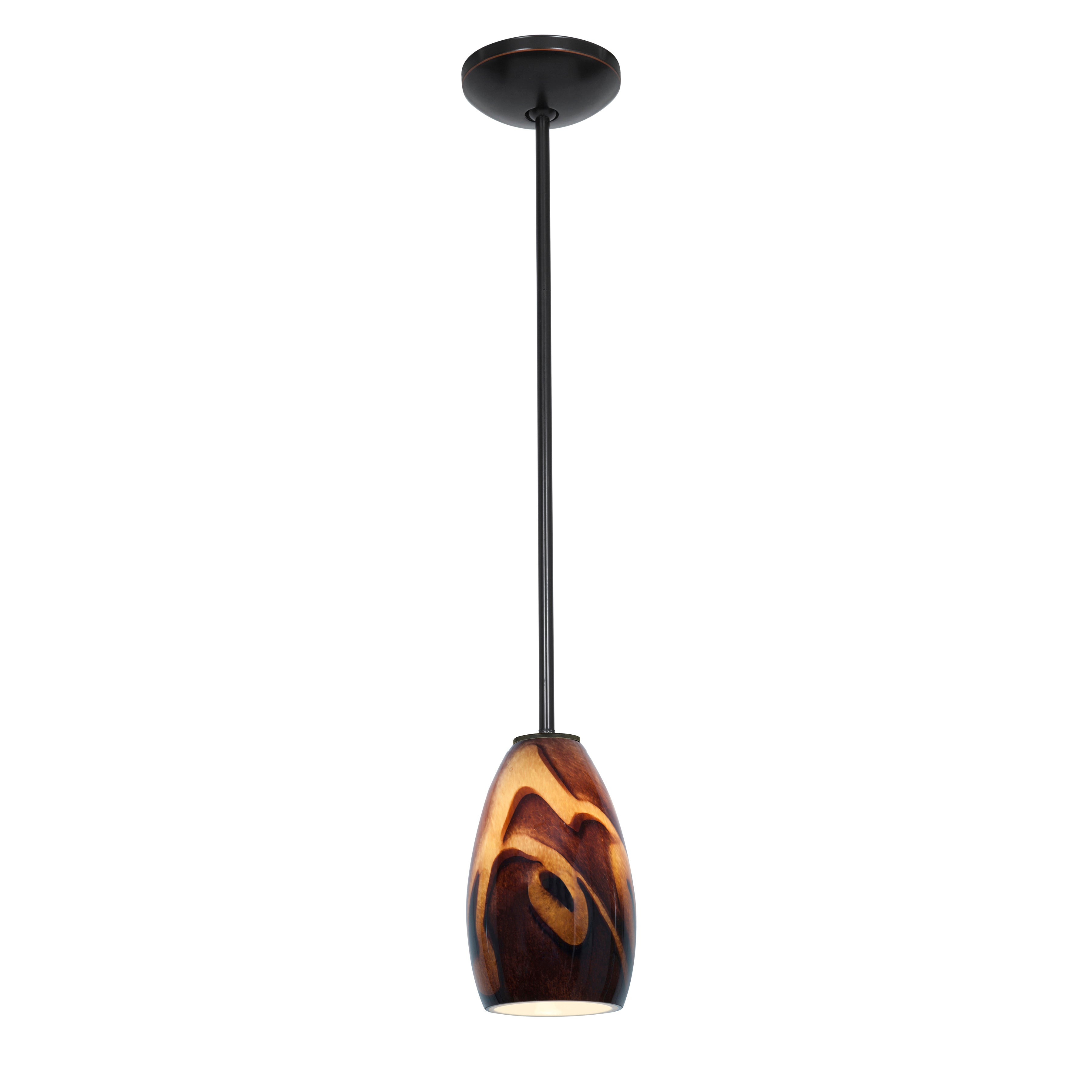 oil rubbed bronze pendant