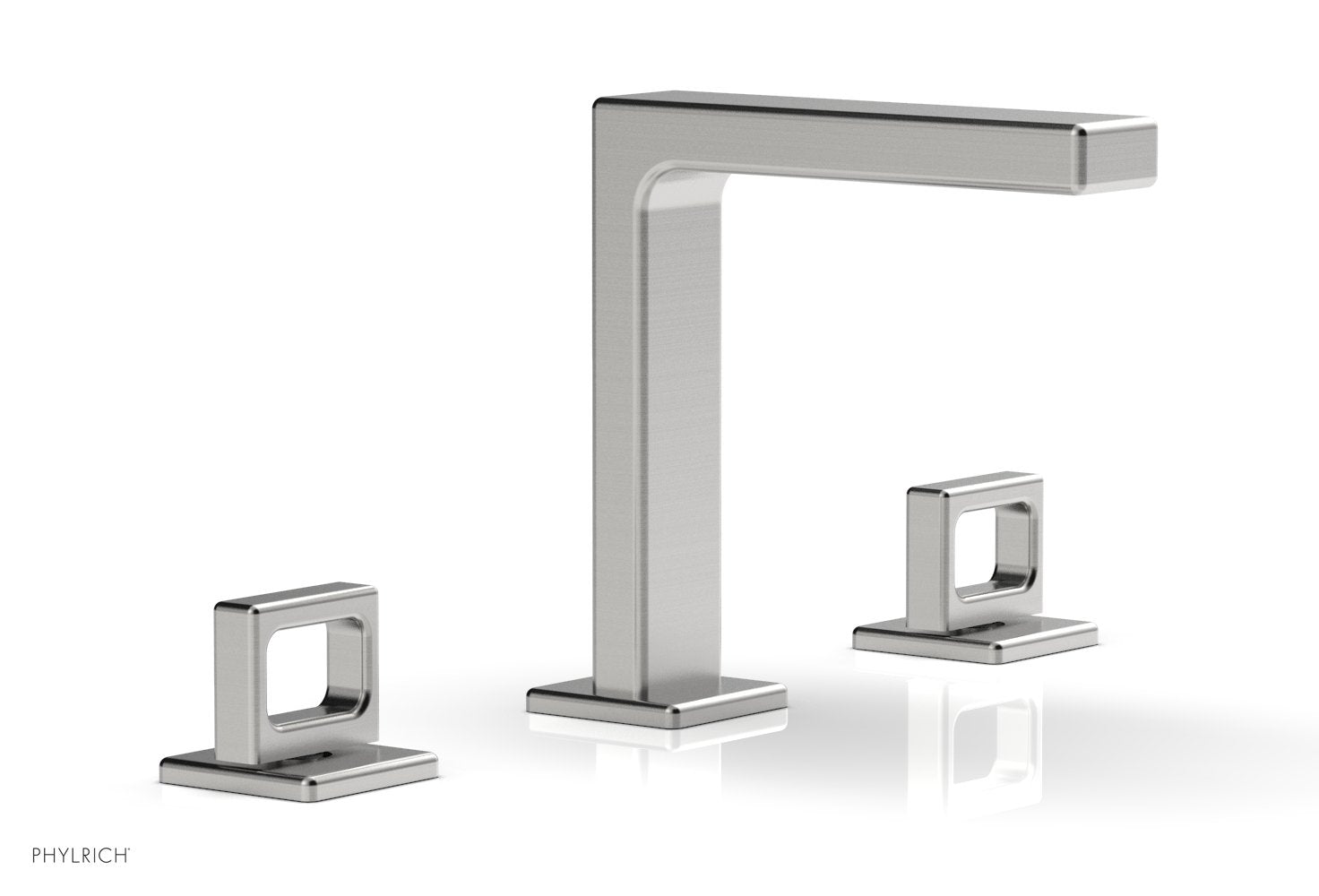 Phylrich MIX Widespread Faucet - Ring Handles 6-3/4" Height