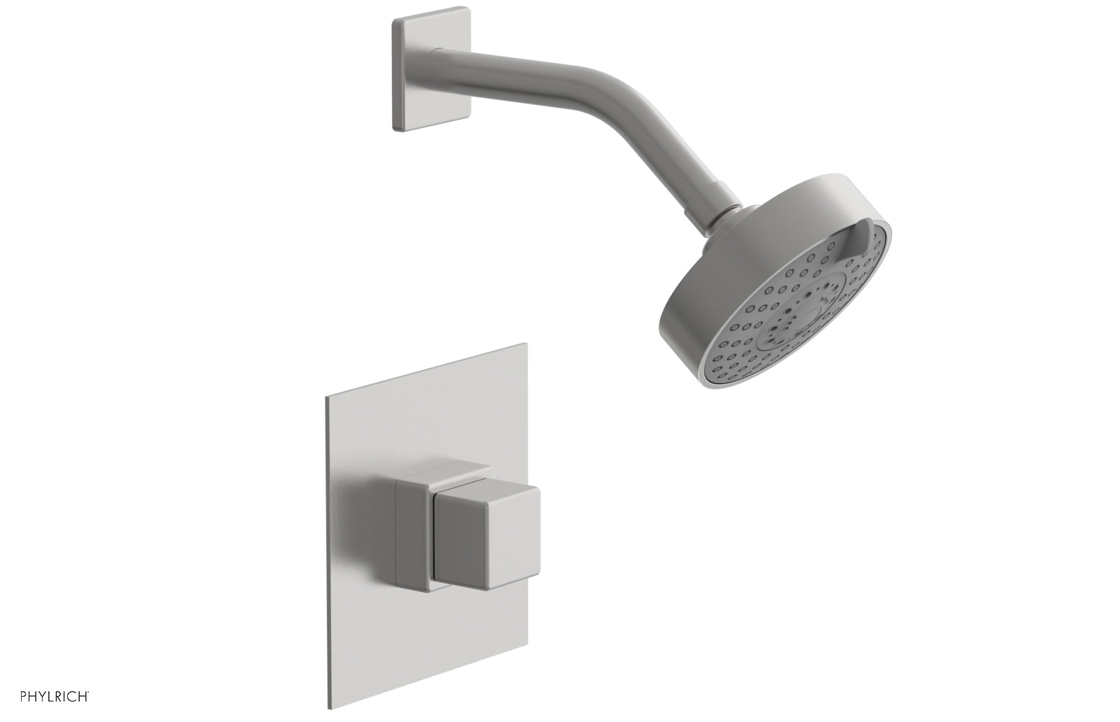 Phylrich MIX Pressure Balance Shower Set - Cube Handle
