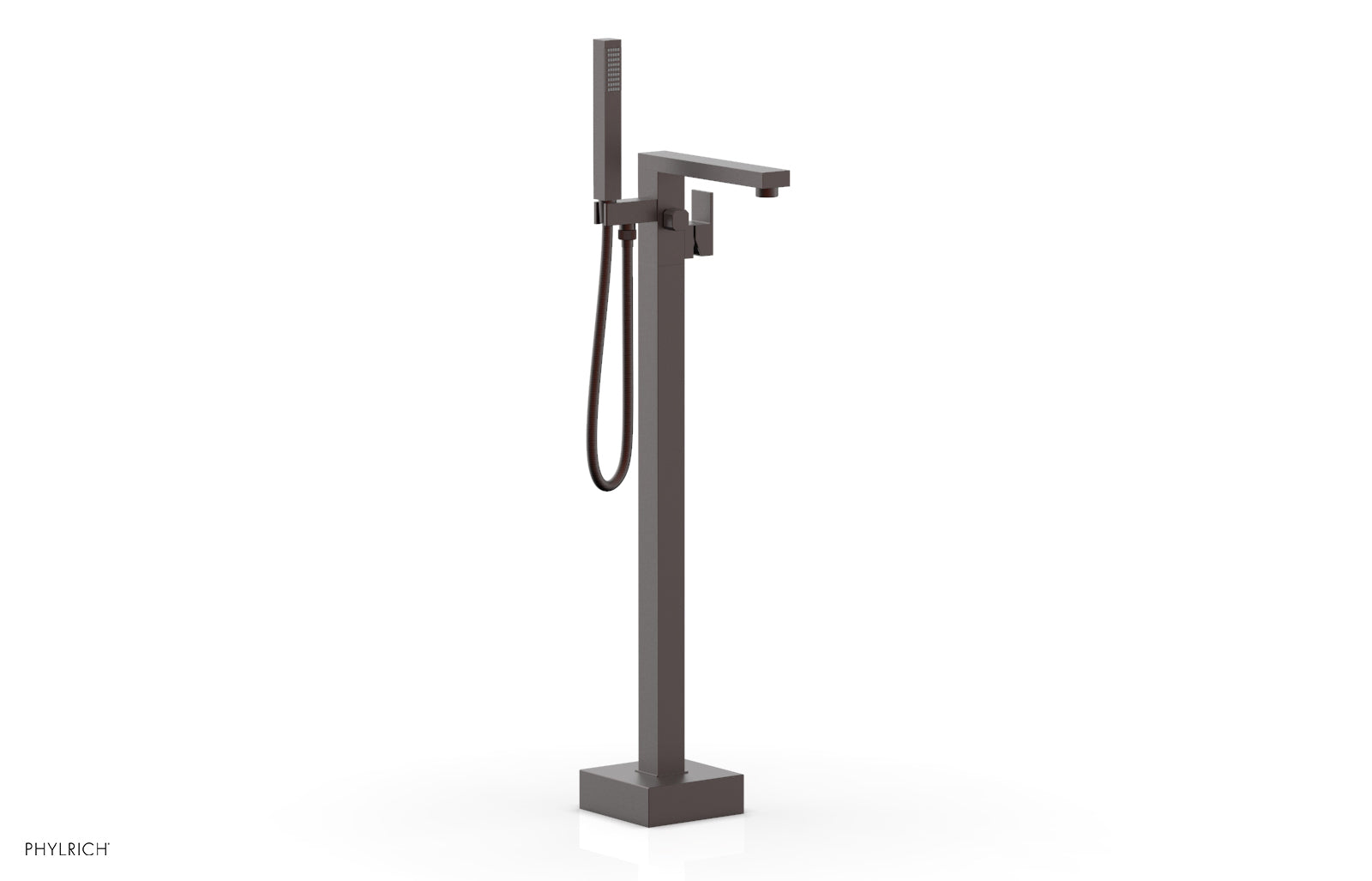 Phylrich MIX Floor Mount Tub Filler with Hand Shower