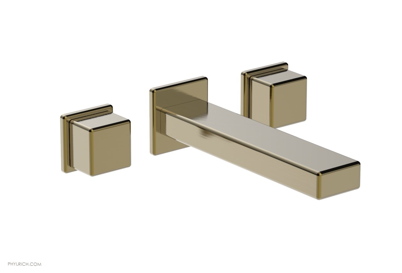 Phylrich MIX Wall Tub Set - Cube Handles