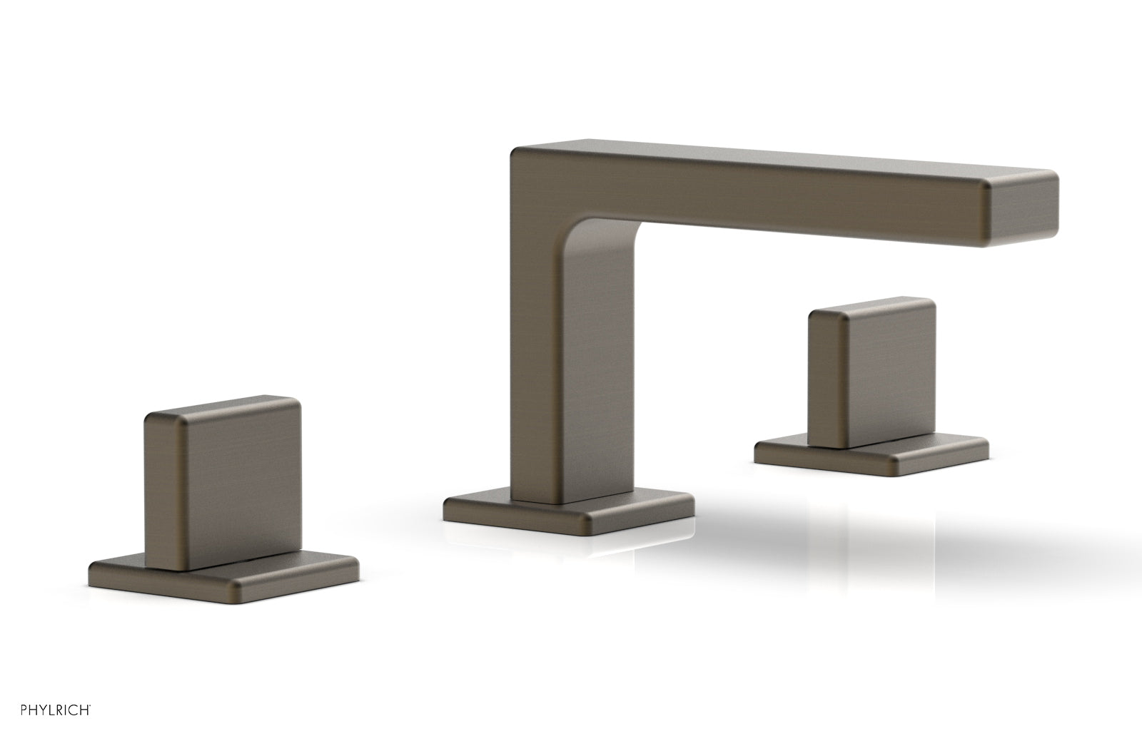 Phylrich MIX Widespread Faucet - Blade Handles 4-1/4" Height