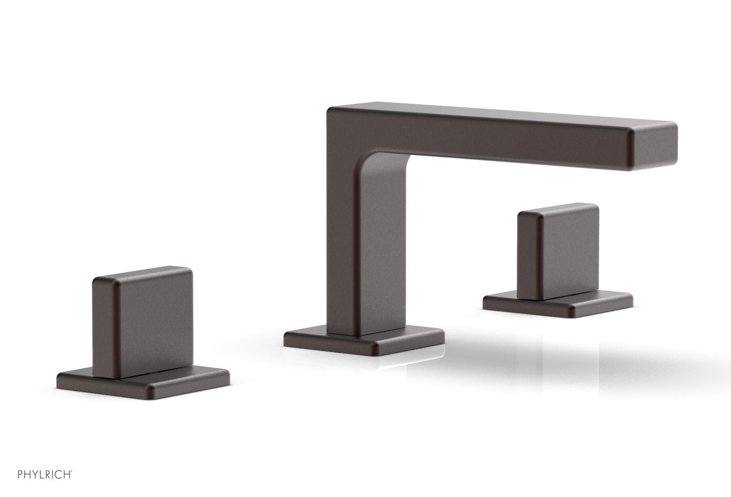 Phylrich MIX Widespread Faucet - Blade Handles 4-1/4" Height