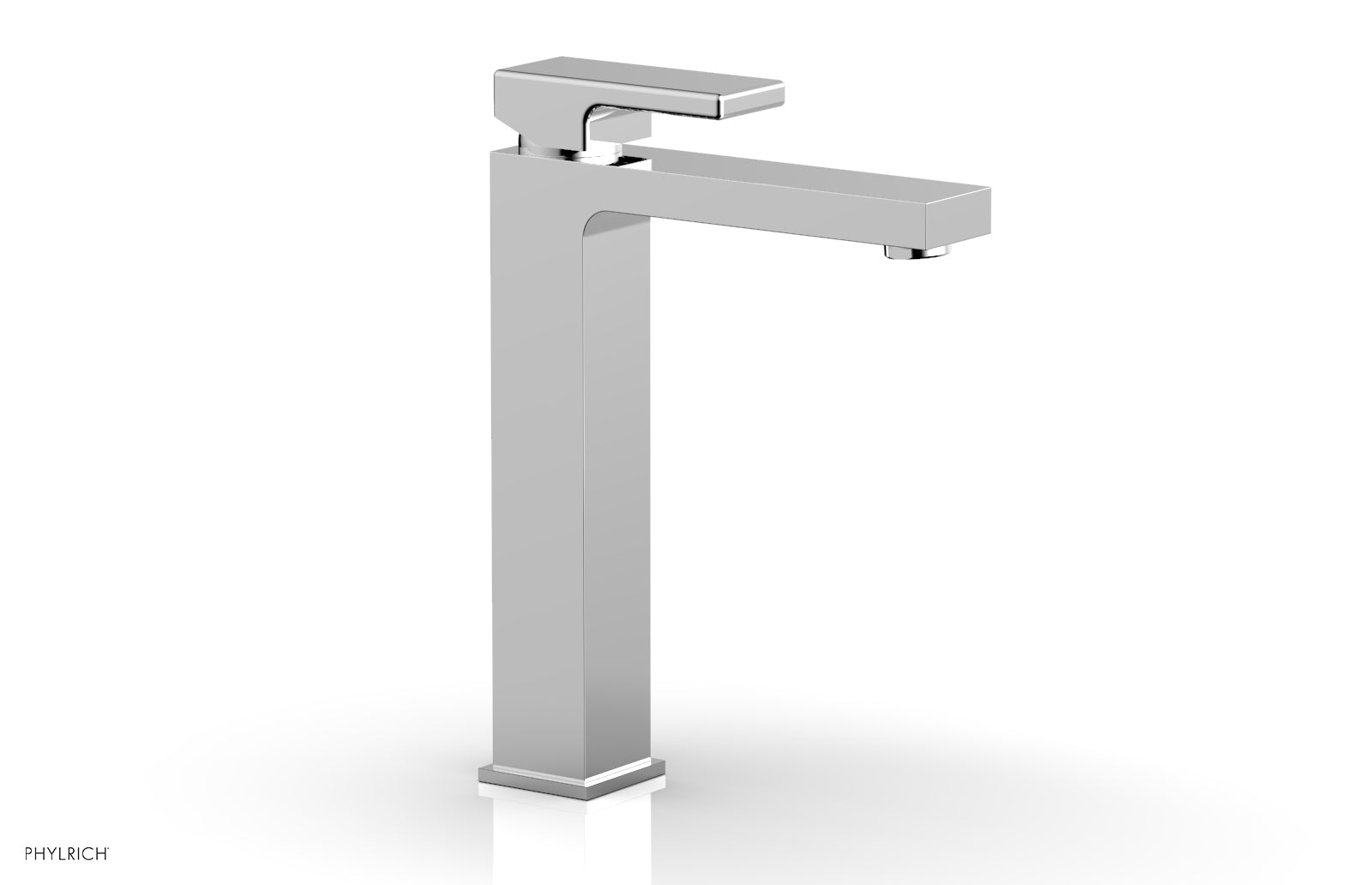 polished chrome faucet