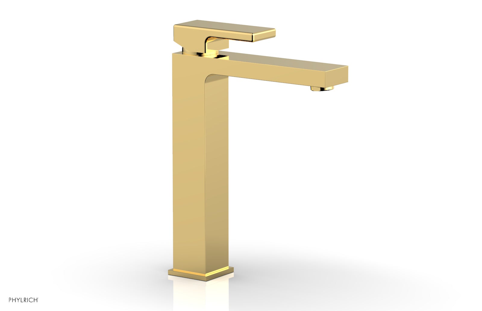 Phylrich MIX Single Hole Lavatory Faucet, Tall - Blade Handle