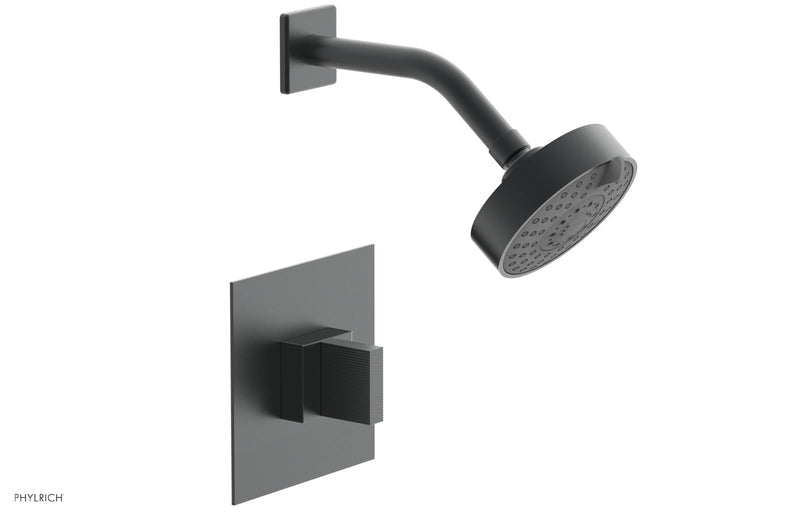 Phylrich STRIA Pressure Balance Shower Set Blade Handle