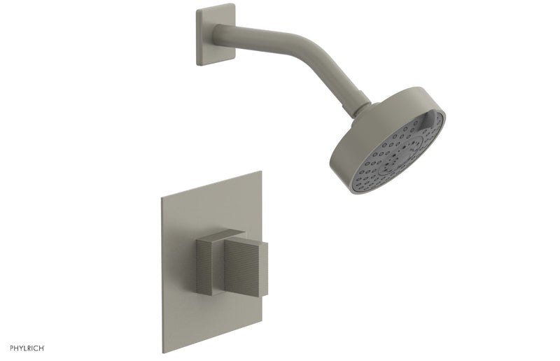 Phylrich STRIA Pressure Balance Shower Set Blade Handle