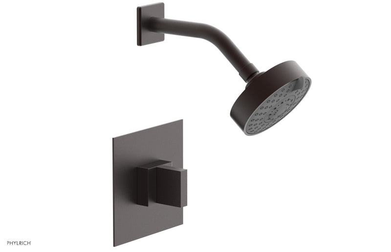 Phylrich STRIA Pressure Balance Shower Set Blade Handle