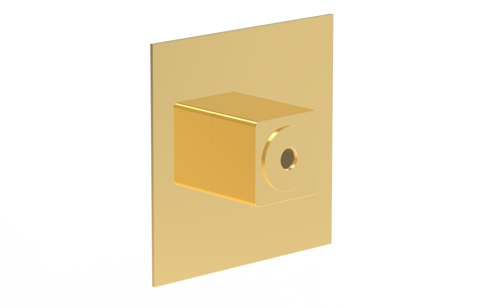 Phylrich MIX Extention Trim PB/TH Plate & Hub Assembly
