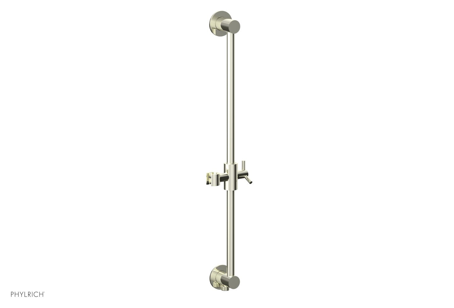 Phylrich TRANSITION 24" Integrated Slide Bar with built in Hose Outlet