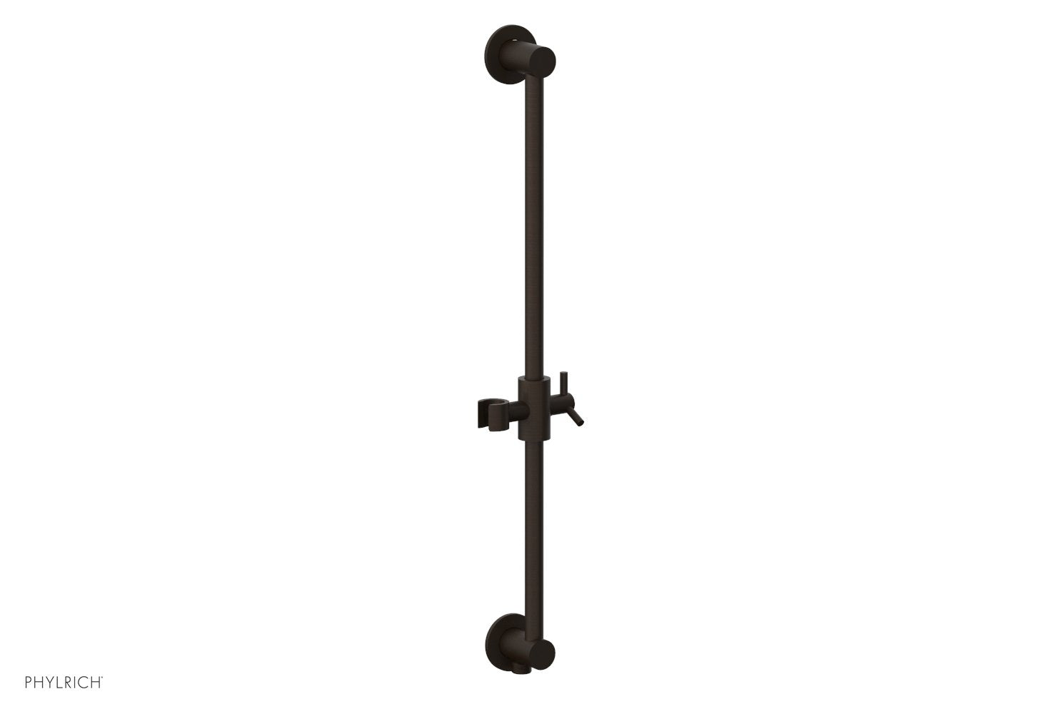 Phylrich TRANSITION 24" Integrated Slide Bar with built in Hose Outlet