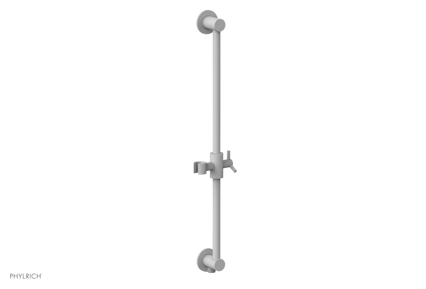 Phylrich TRANSITION 24" Integrated Slide Bar with built in Hose Outlet