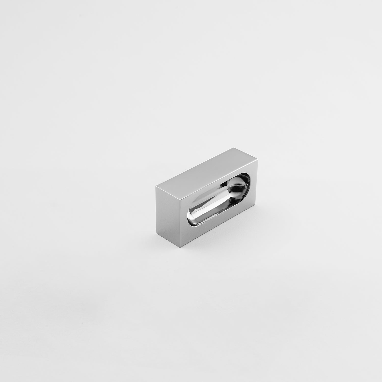 polished chrome pull