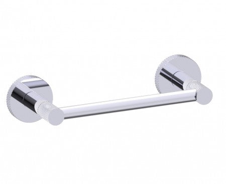polished chrome toilet paper holder