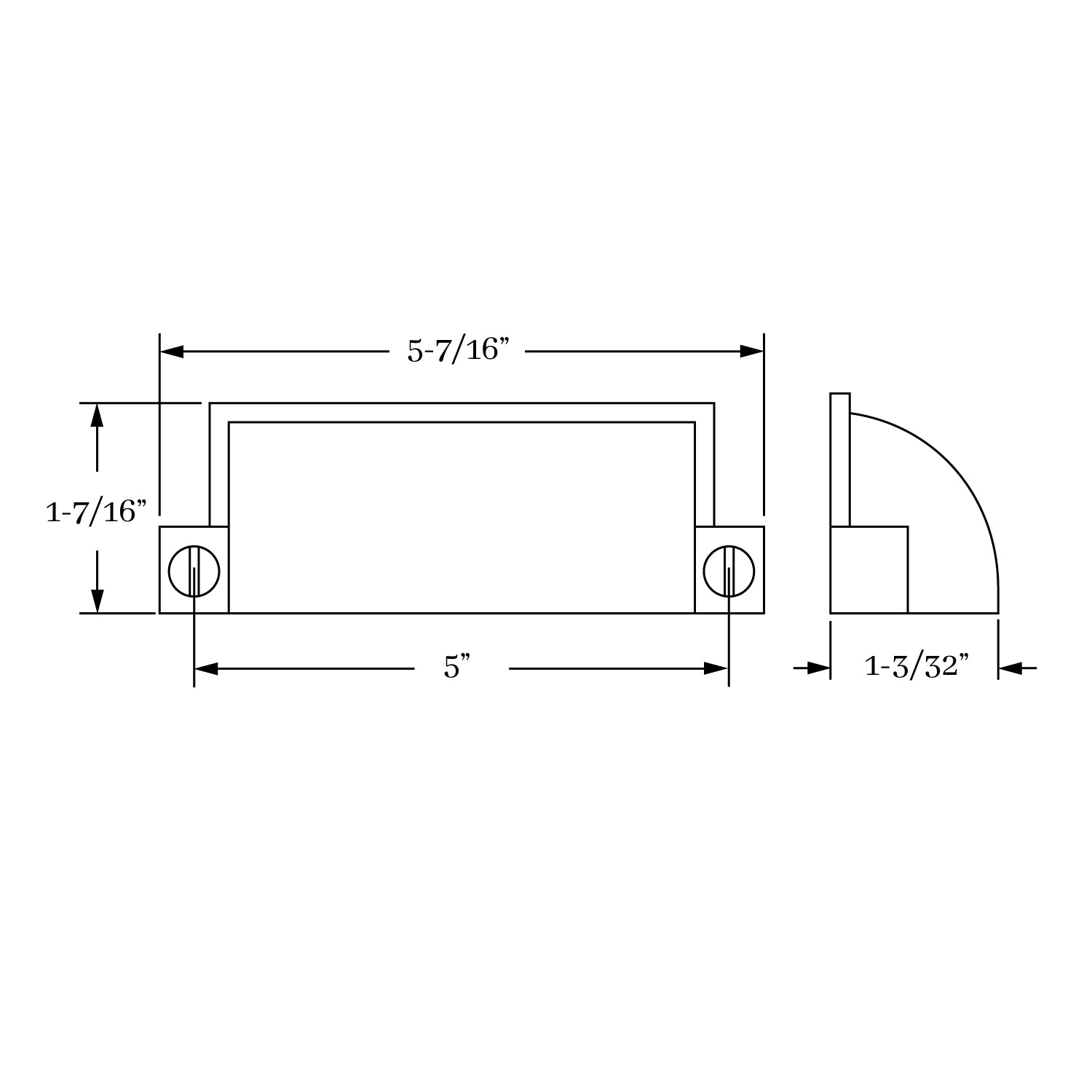 pull dimension