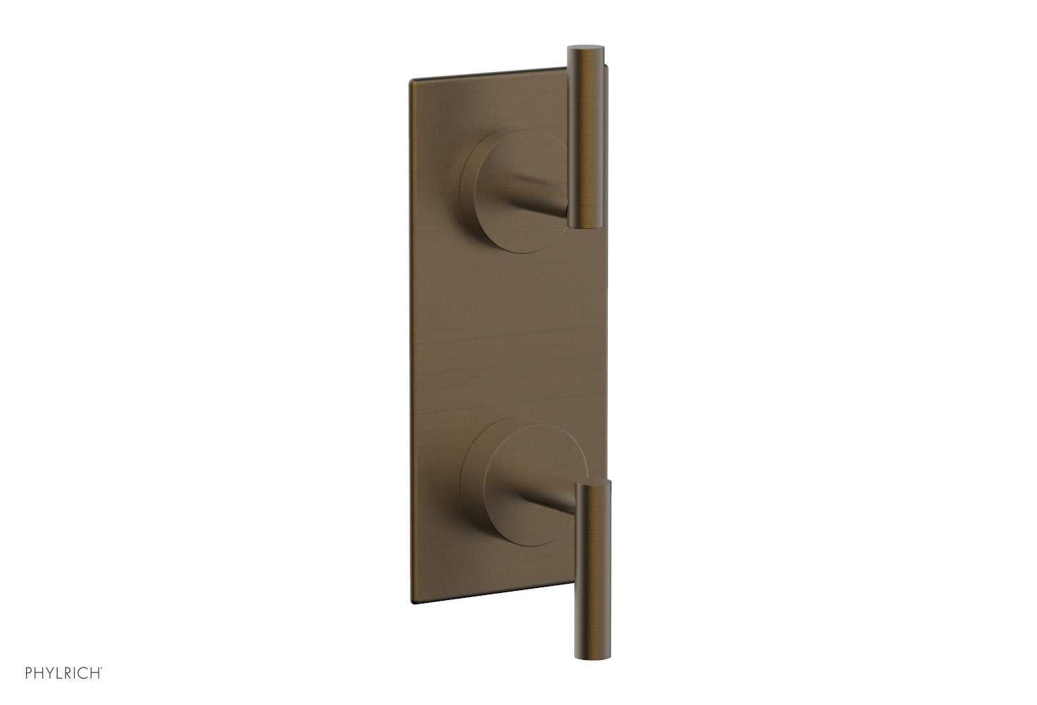 Phylrich TRANSITION 1/2" Thermostatic Valve with Volume Control or Diverter, Lever Handles