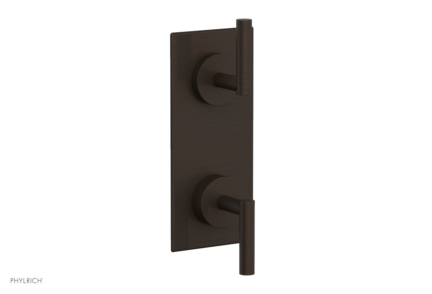 Phylrich TRANSITION 1/2" Thermostatic Valve with Volume Control or Diverter, Lever Handles
