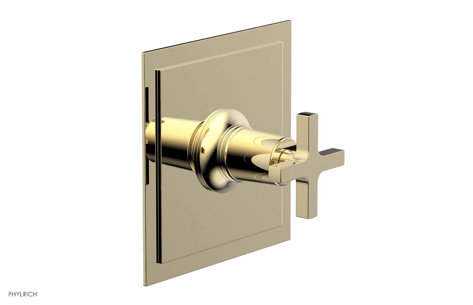 Phylrich HEX MODERN Cross Handle Trim (1/2" or 3/4")